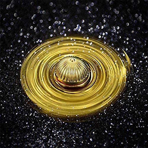 Umnodobn Gold Sphere Spinner with case enables easy carry