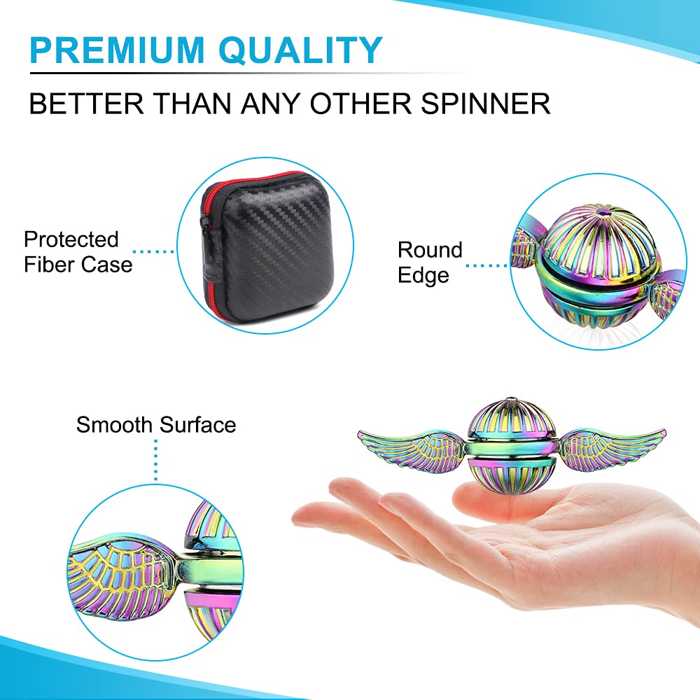 Umnodobn Rainbow Orb Spinner packaging shows gift-ready presentation