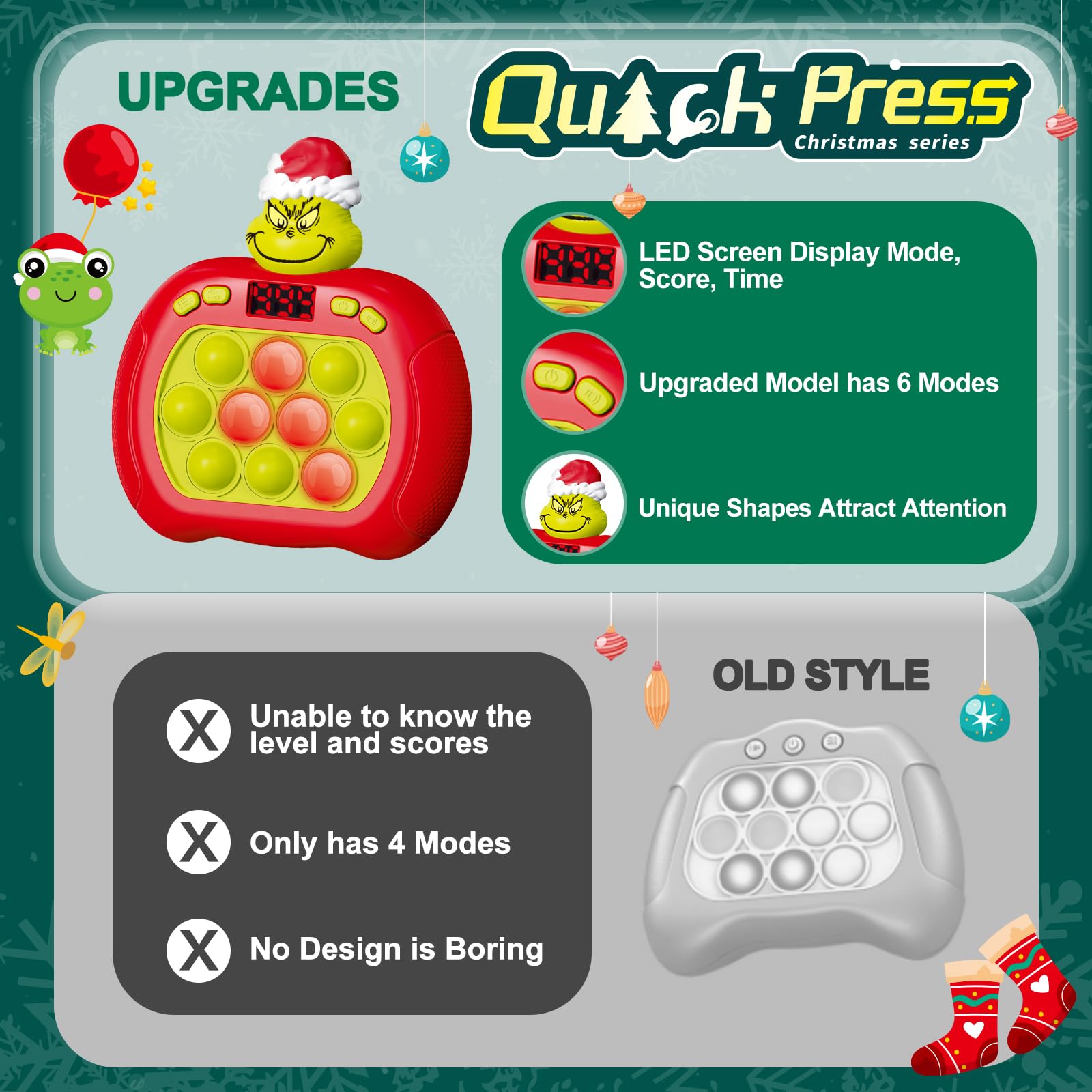 UMQYYMKO Compact portable toy ideal for on-the-go fun.