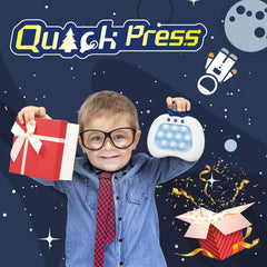UMQYYMKO Pop Push blue astronaut: ideal gift for kids' playtime.