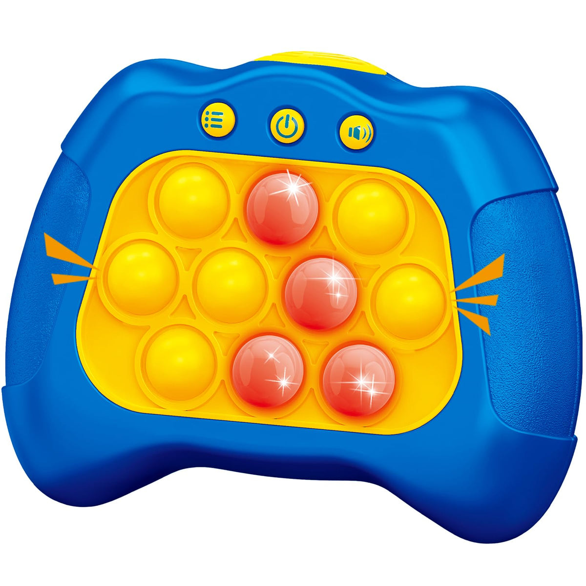 UMQYYMKO Pop Push Blue front view showing compact handheld design for focus on the go