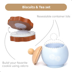 UMU durable wooden pieces with rounded edges for safe use.