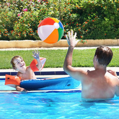 UMUACCAN beach ball kids playing scene, ideal for pool or sandy beaches