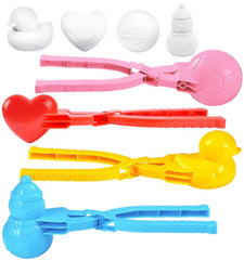 UMUACCAN snowball maker ball shape for easy, round snowballs during family snowball fights.