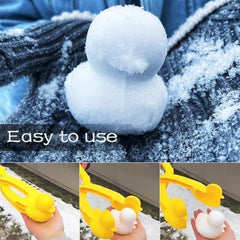 UMUACCAN snowball maker snowman shape inspires creative snowy creations