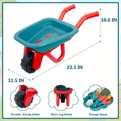 unanscre gardening tool set watering can used by children to practice gentle plant care
