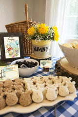 Unbala Winnie signs perfect for table centerpieces at Pooh-themed parties