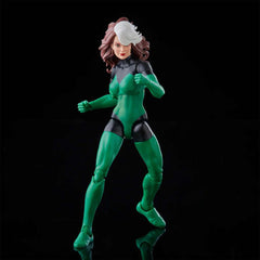 Uncanny X-Men inspired Rogue deco detail enhances collector display quality.