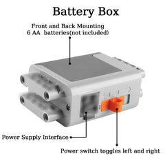 UNCLE BRICK power box powering battery-powered builds with easy setup