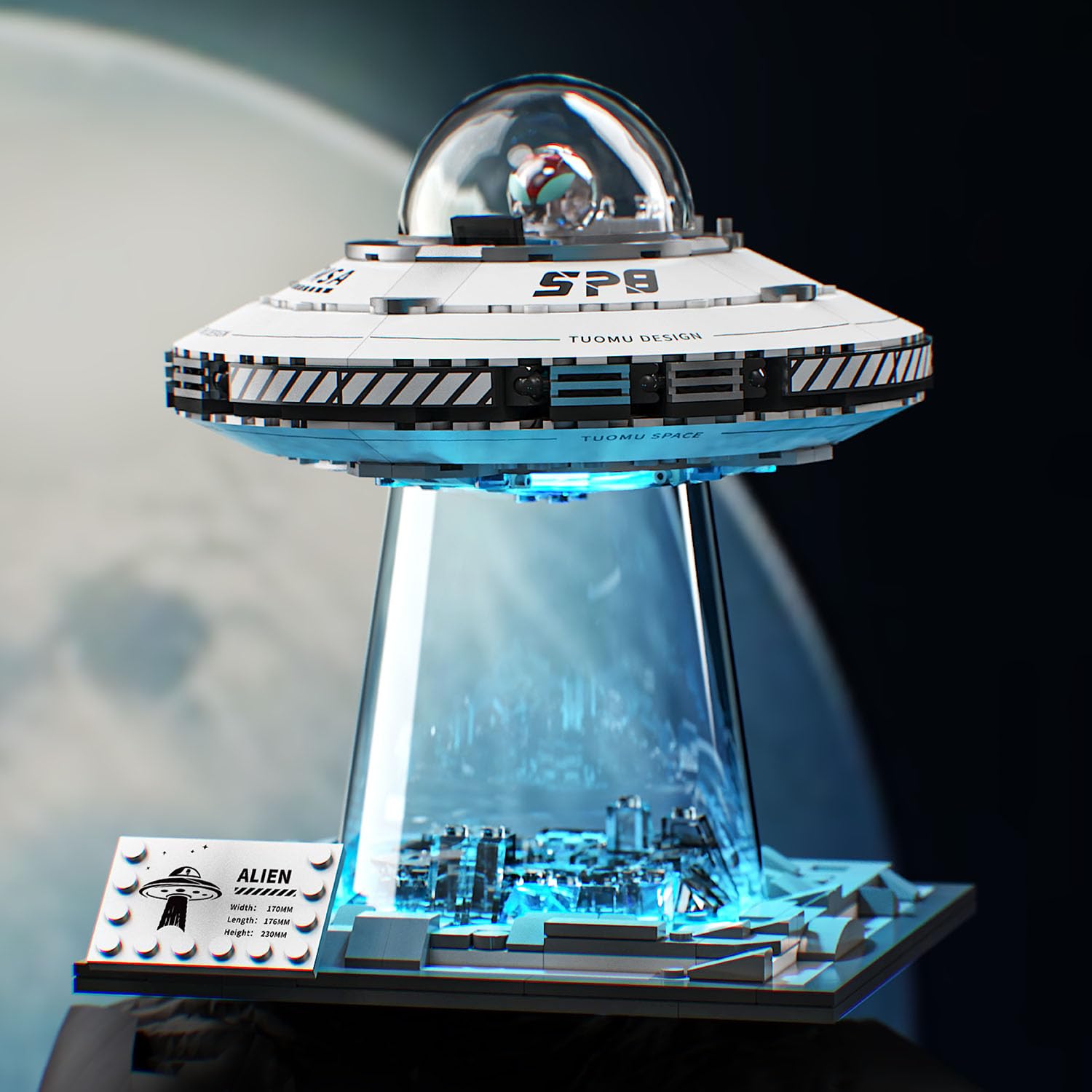 UNCLE BRICK Kids Assembly Kit 8-12 fuels imaginative engineering play