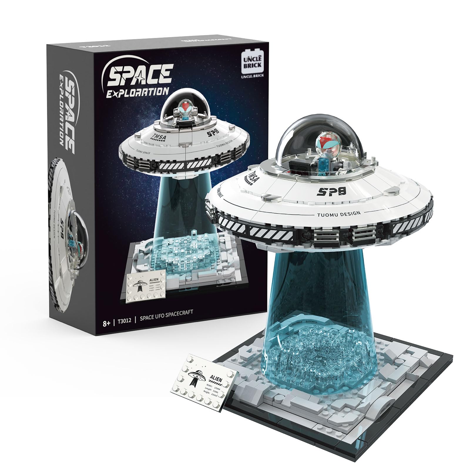UNCLE BRICK Space UFO Spaceship block set invites immersive STEM-inspired building