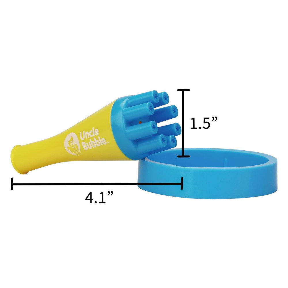 Uncle Bubble Mini Bubble Blower makes a great party favor and wow moment.