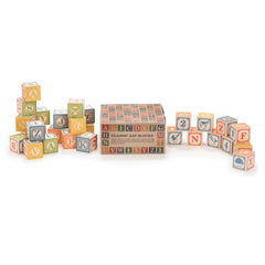 Ages 2+ suitability makes Uncle Goose blocks friendly for early learners.