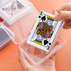 Uncle Yang four-pack card cases ideal for organizing game night sets.