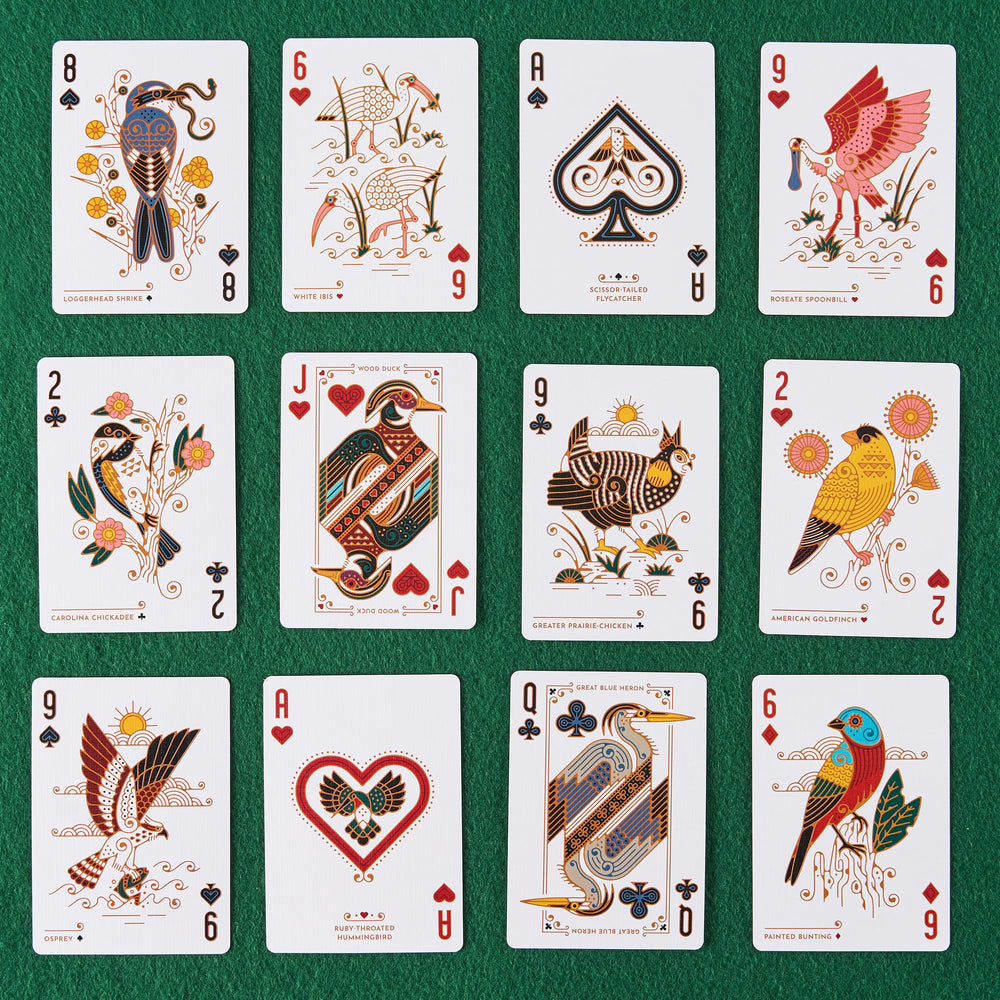 Underdog Games Bird in the Hand deck art card 05 exemplifies collectible quality and durable linen finish.