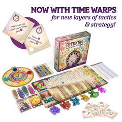 Underdog Games Trekking Through History Time-Warp Mini Expansion adds optional time powers.