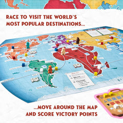 Underdog Games Trekking The World features detailed destinations art that sparks curiosity