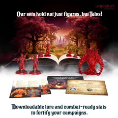 Underdusk earth elemental figure anchors grounded, epic confrontations