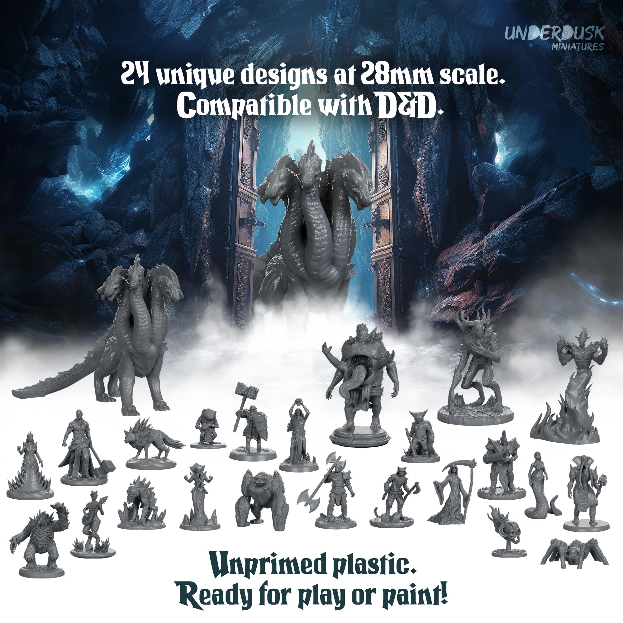 Underdusk Forest Guardian miniature for protective woodland scenes and narrative flavor.