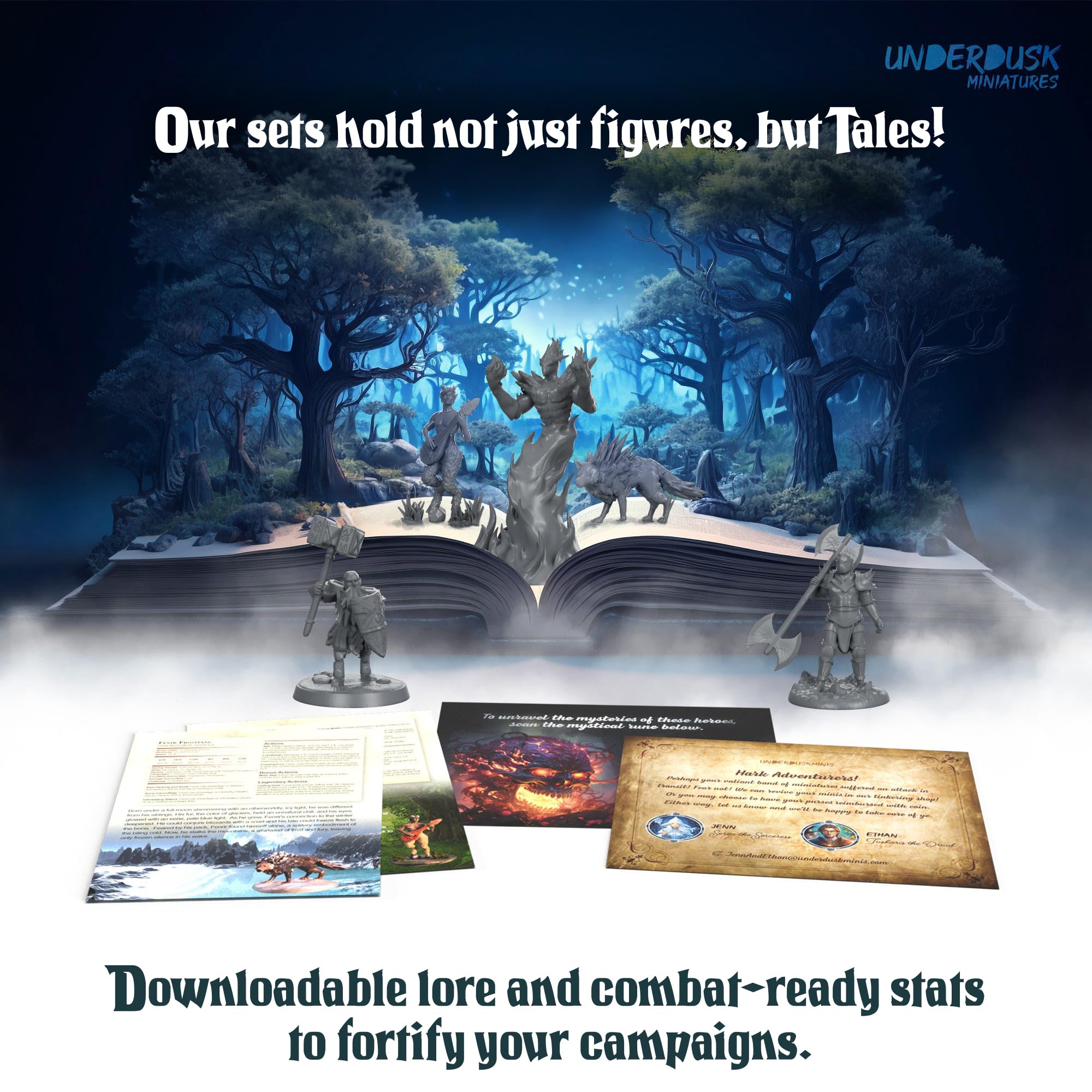 Underdusk Gluttony oversized boss figure for intense confrontations and strategic planning.