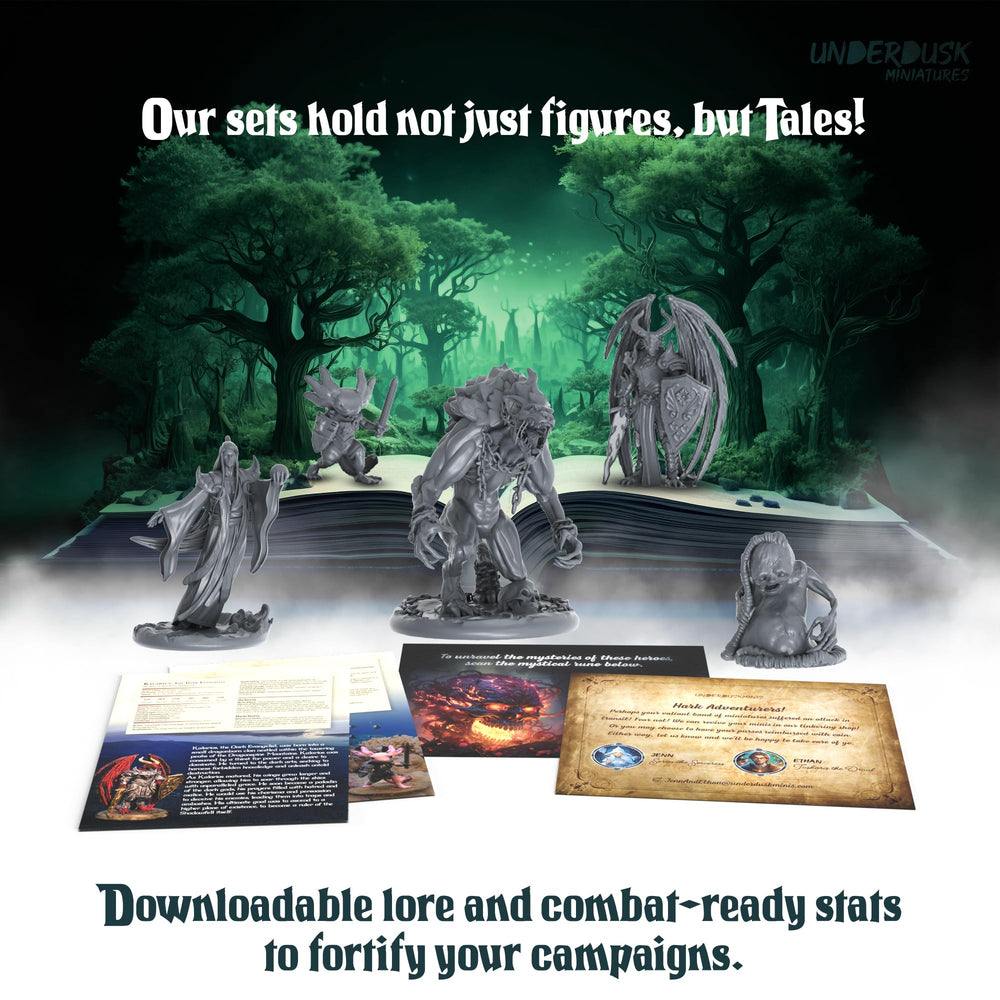 Underdusk mysterious object unpainted miniature, perfect for mystery-driven campaigns.