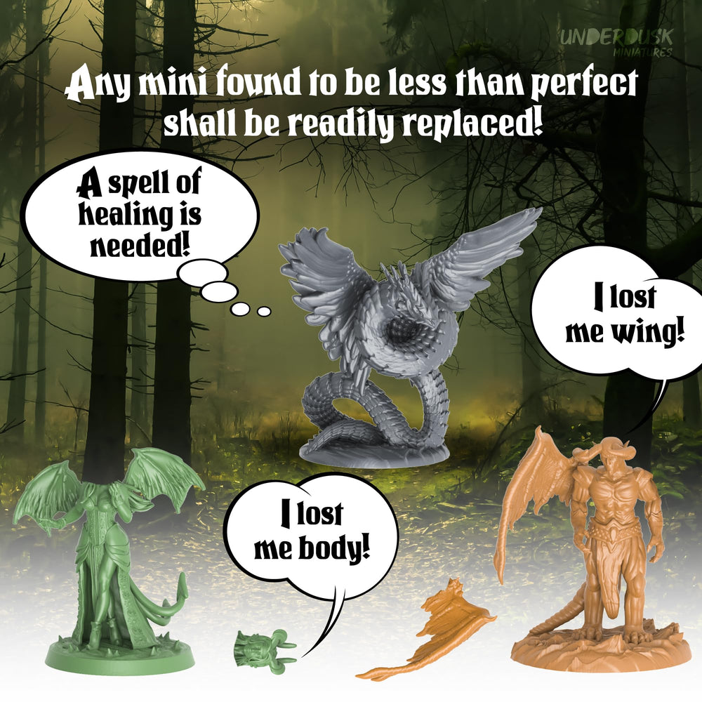 Underdusk Ominous Encounters DnD miniatures set ready for campaigns