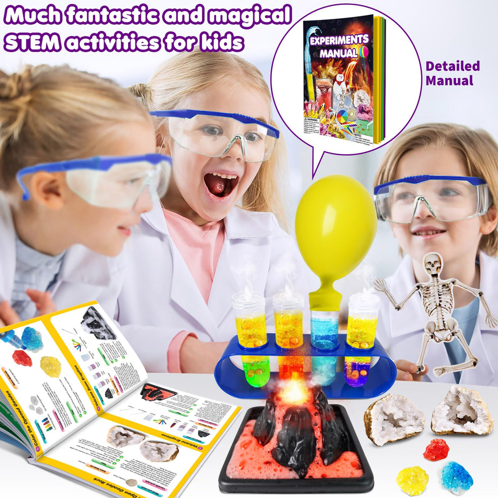 UNGLINGA 150 experiments balloon rocket kit demonstrates propulsion through simple physics.