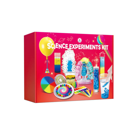 UNGLINGA 40+ Experiments kit cover image for creative science play and learning