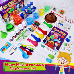 UNGLINGA 70 lab experiments kid using kit captures family collaboration and learning