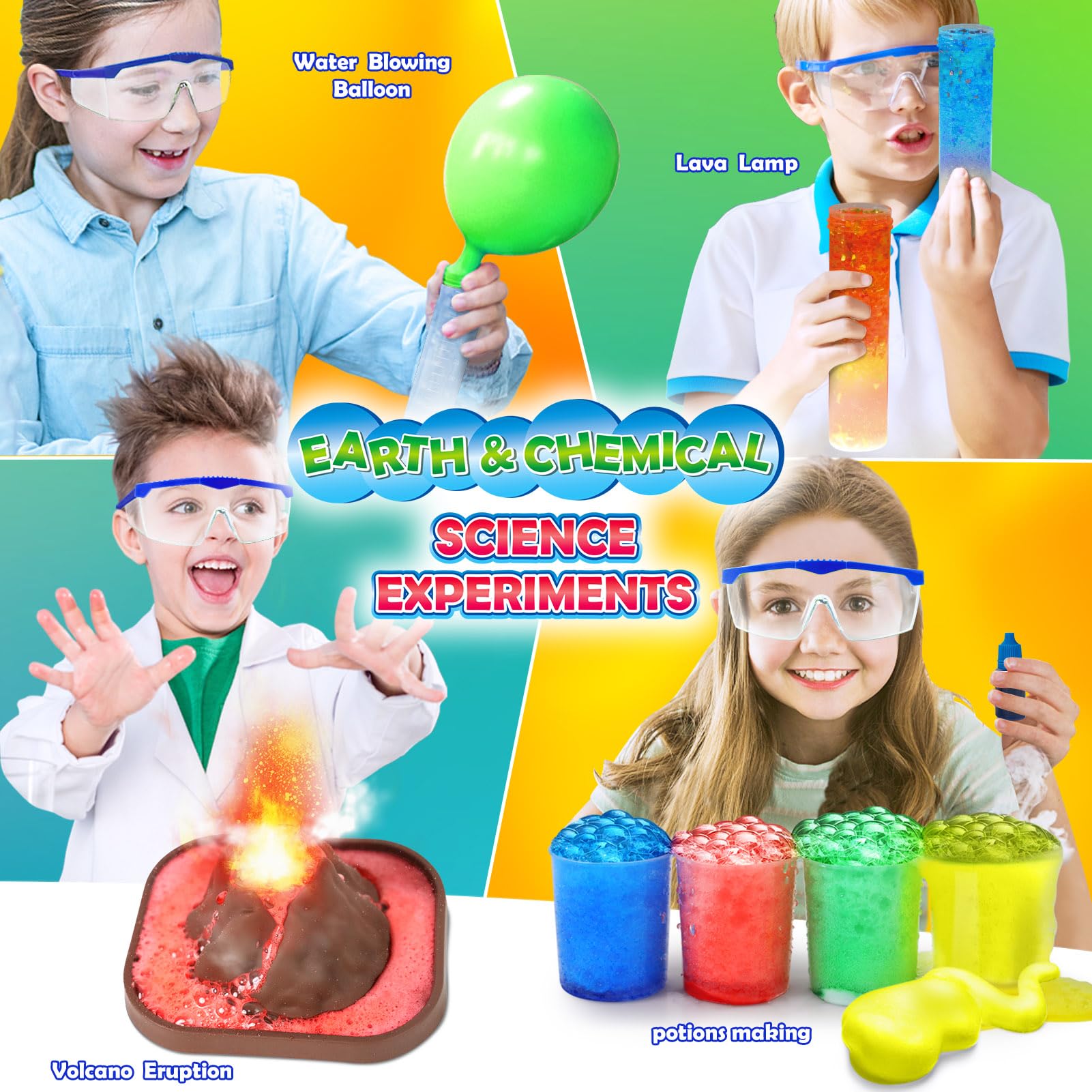 UNGLINGA DIY bouncy ball demonstrates hands-on chemistry.