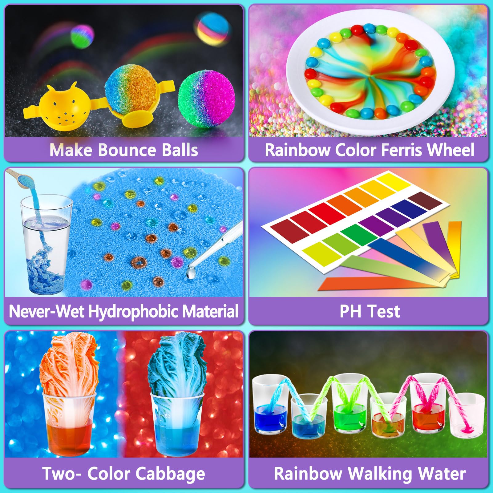 UNGLINGA hands-on learning setup for children exploring science concepts.