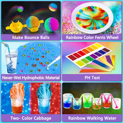 UNGLINGA hands-on learning setup for children exploring science concepts.