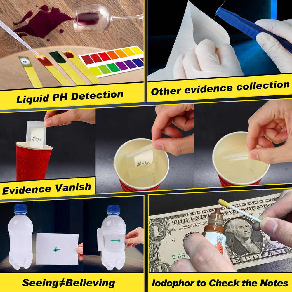 UNGLINGA money-check activity to practice detail-oriented pretend investigations