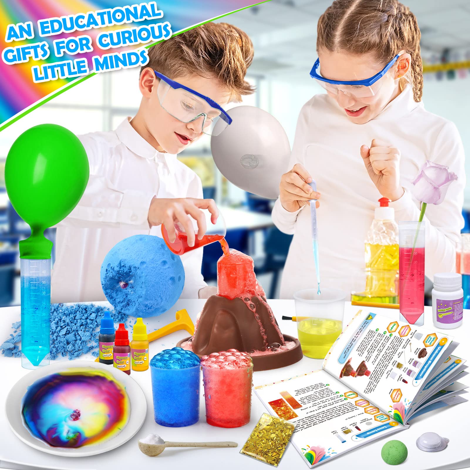 UNGLINGA detailed learning manual supports guided science exploration.