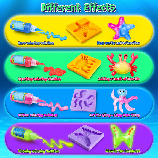 UNGLINGA coloring solution used to color molds in the Elf Kit.