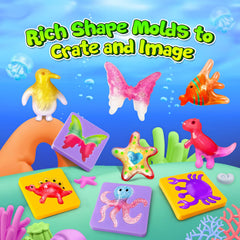 UNGLINGA Magic Water Elf Kit reveals a cute elf figure after water exposure.