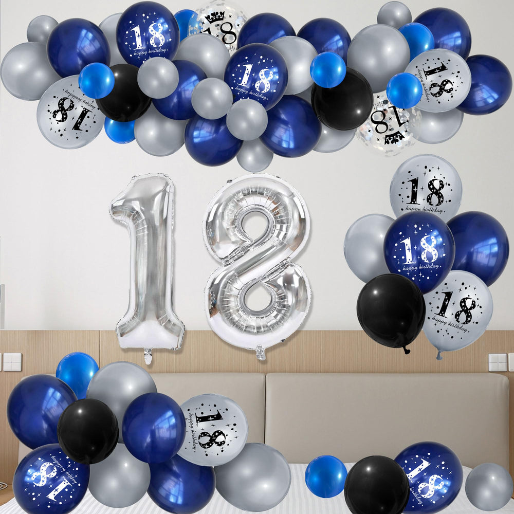 UniBirthLon 12-inch latex balloons in mixed colors for colorful clusters