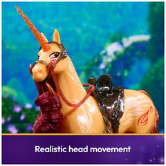 Unicorn Academy Cinder glittery horn adds sparkle during pretend adventures