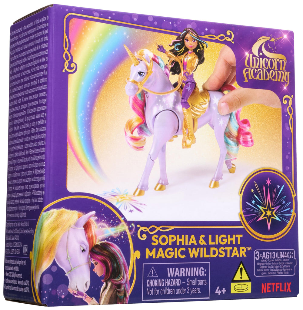 Unicorn Academy Sophia gift pack suitable for fans aged 4 and up.