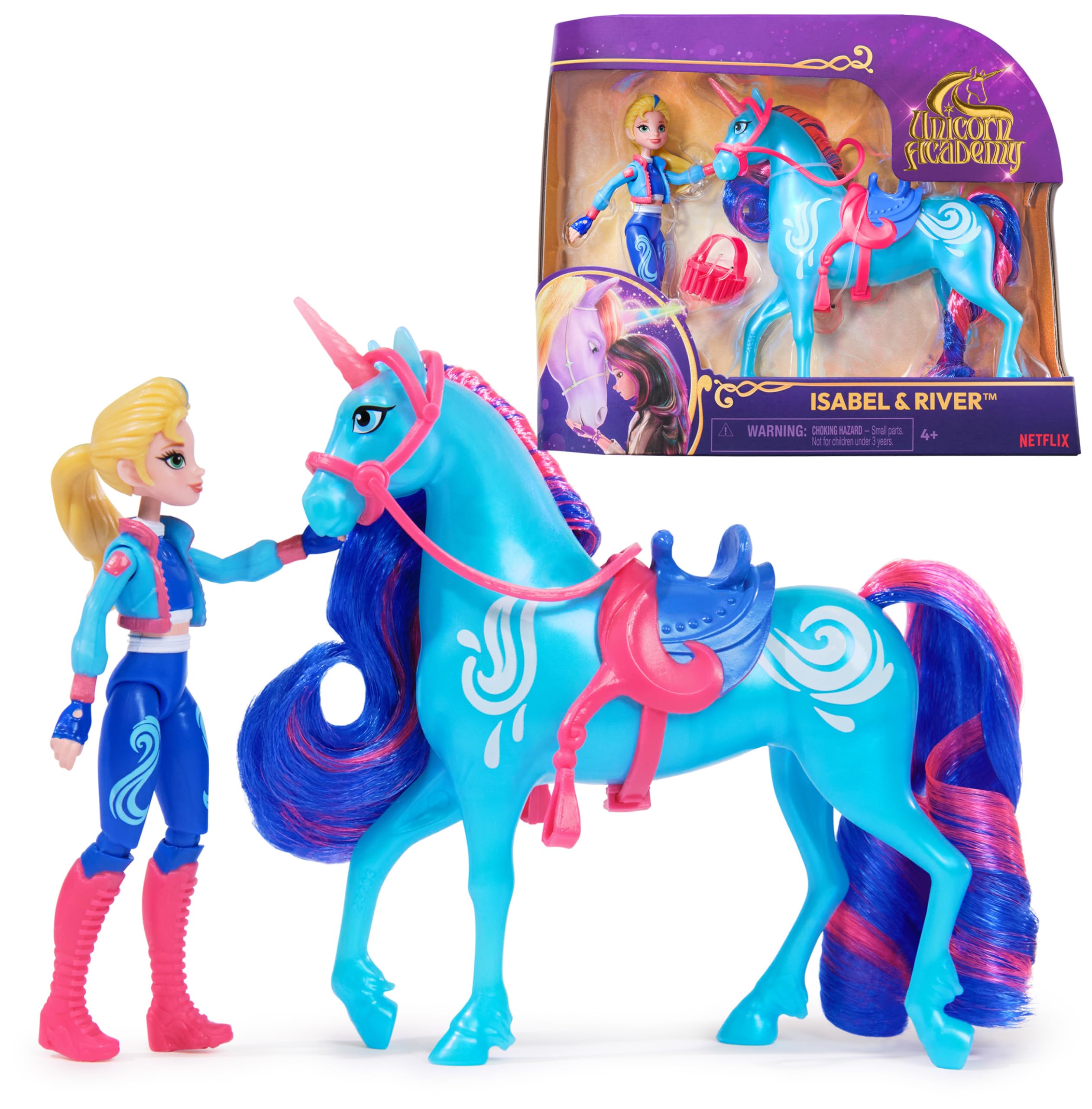 Unicorn Academy Isabel & River set for imaginative play and storytelling