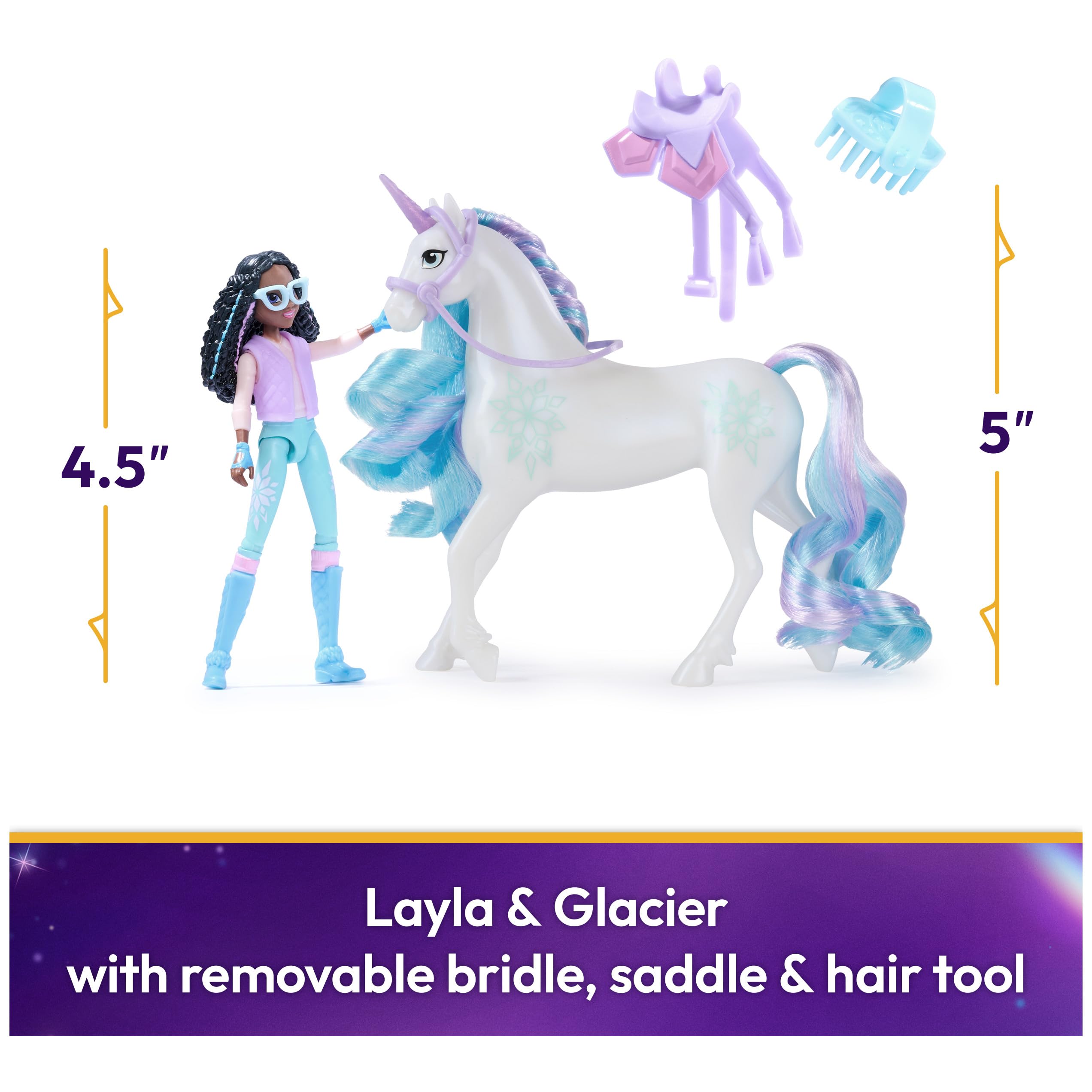 Unicorn Academy Layla-Articulation-Pose demonstrates seven articulation points for dynamic posing.