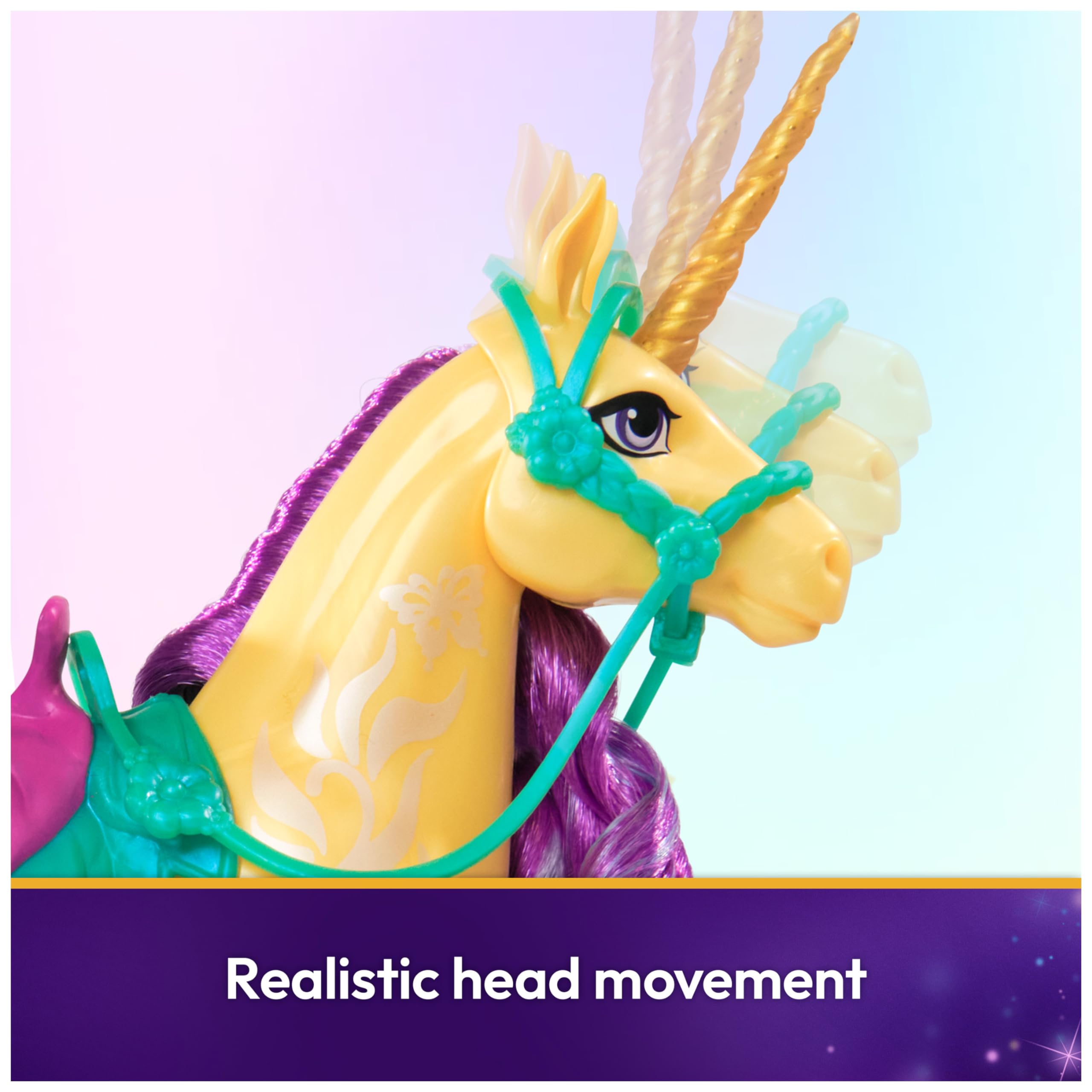Leaf's head movement adds personality during playtime