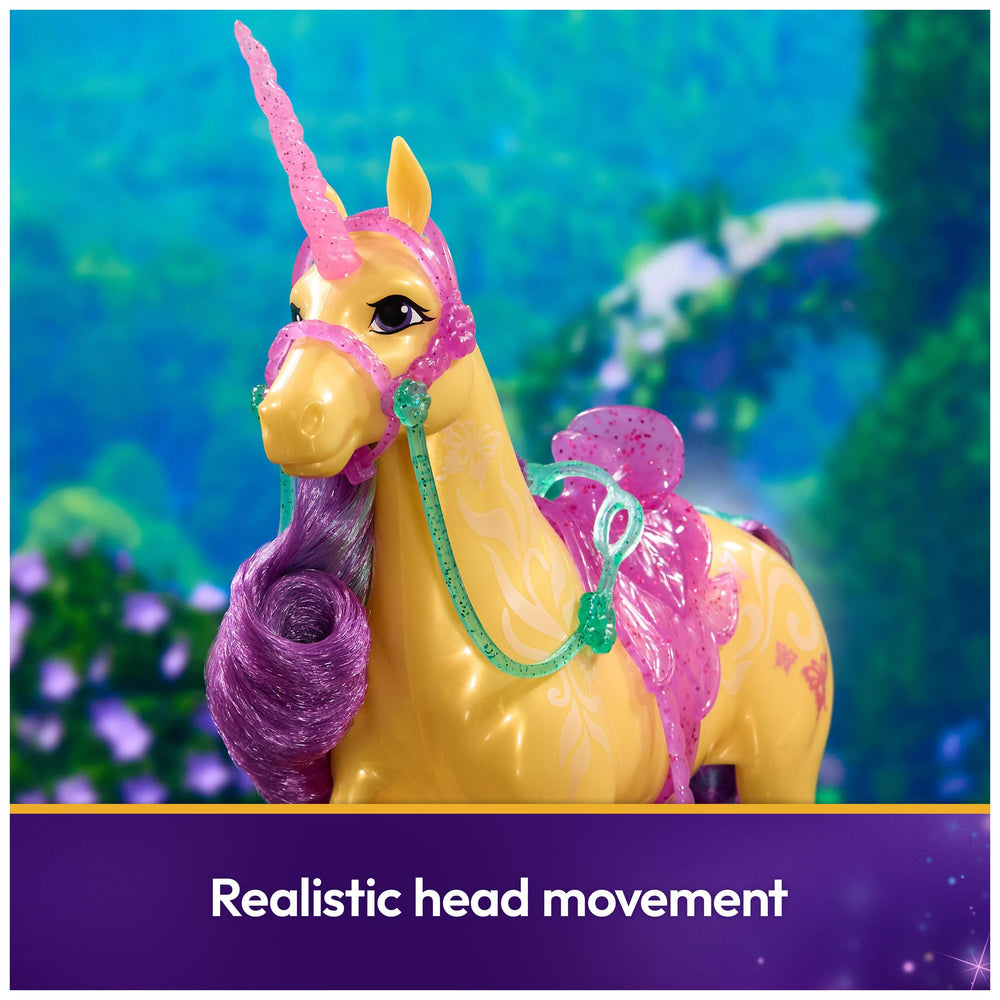 Leaf's soft mane and tail for gentle brushing and styling play.