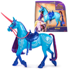 Unicorn Academy River unicorn figure with Water Magic markings for immersive play