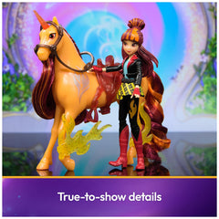 Valentina and Cinder poseable duo ready for action-packed pretend play.