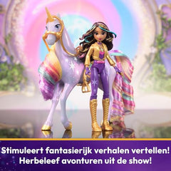 Unicorn Academy Sophia 4.5-inch doll with articulated posing for dynamic storytelling.