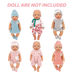 UNICORN ELEMENT 16-inch doll outfit for 43cm reborn promotes imaginative dressing.