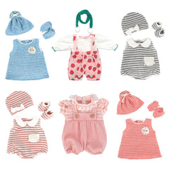UNICORN ELEMENT 6 sets 14-18 inch doll clothes for versatile play outfits.