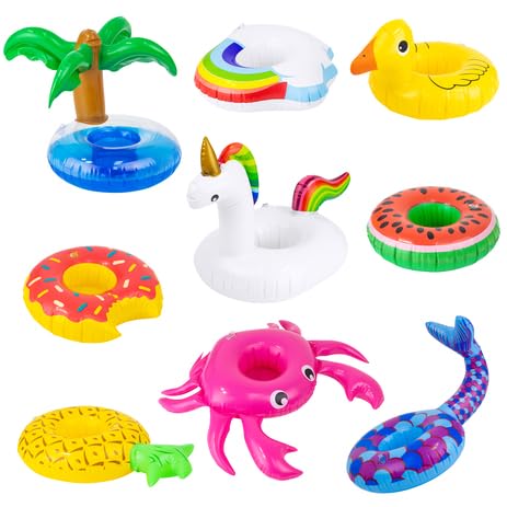 UNICORN ELEMENT doll swim floaties stabilize 11.5-inch dolls during pool play