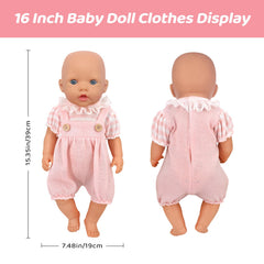 UNICORN ELEMENT Knit fabric doll clothes ensure safe, durable wear.